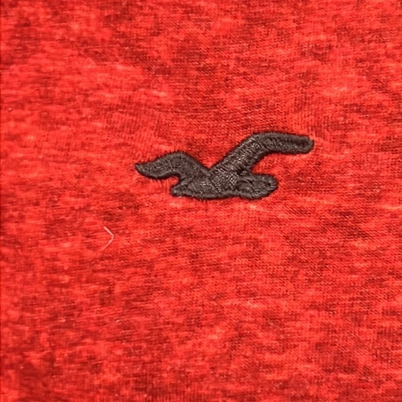 Hollister Lightweight Hoodie Burnt Orange Color. Medium. Front Pouch Pocket. EUC - Picture 4 of 8